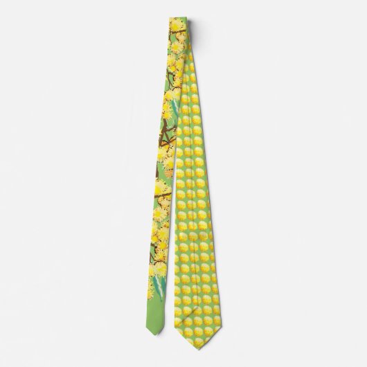 Australian wattle tie ネクタイ (裏面)