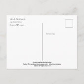 Australian Wildlife, Nature's Curmudgeon, Animal ポストカード (裏面)