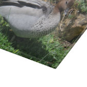 Australian Wood Duck in Tranquil Garden カッティングボード (角)