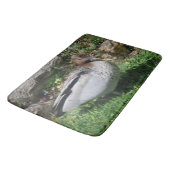 Australian Wood Duck in Tranquil Garden バスマット (アングル)