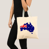 australia's flag トートバッグ (正面(商品))