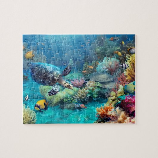 Australia's Great Barrier reef 110 piece puzzle ジグソーパズル (横)