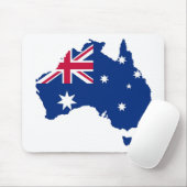 Australien Flagge Australia Style Design マウスパッド (マウス)