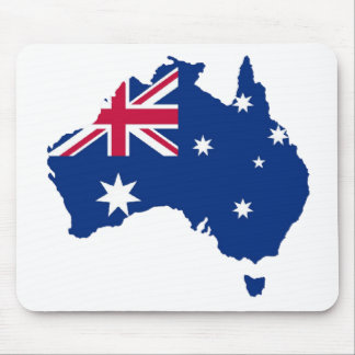 Australien Flagge Australia Style Design マウスパッド