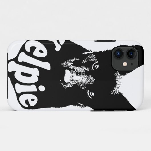 Australien Kelpie Case-Mate iPhoneケース (裏面(横))