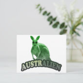 AustrAlien Tシャツ ポストカード (スタンド正面)