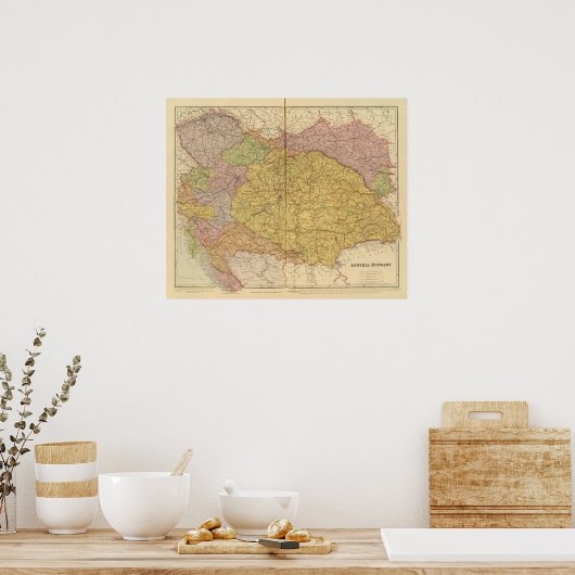 Austria and Hungary ポスター (キッチン)