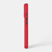 Austria Flag iPhone 16ケース (左側面)