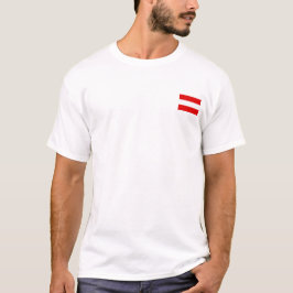 Austria Flag T-Shirt, Patriotic T-Shirts, Tシャツ