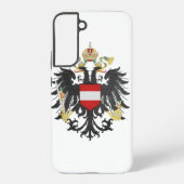 Austria Hungary coat of arms flag Samsung Galaxyケース (裏面)