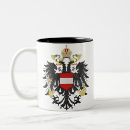 Austria Hungary Imperial coat of arms ツートーンマグカップ