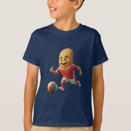 Austria Schnitzel Food Soccer Mascot - Group J Tシャツ