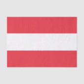 Austria tissue paper, Austrian Flag tissue paper 薄葉紙 (正面)