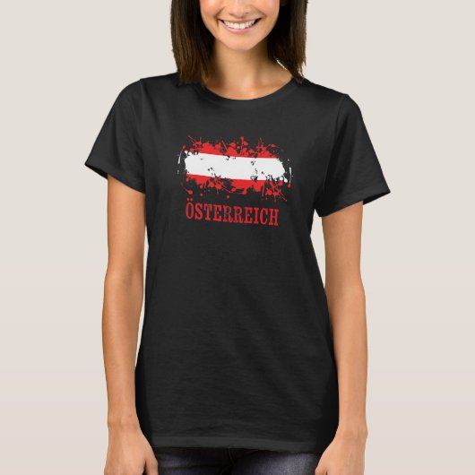 Austrian enthusiasts for Österreich and Austria   Tシャツ (正面)