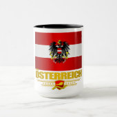 Austrian Flag 2 マグカップ (中央)