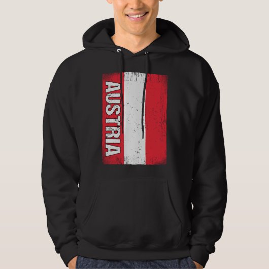 Austrian Flag Austria パーカ (正面)