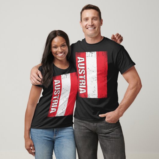 Austrian Flag Austria Tシャツ (ユニセックス)