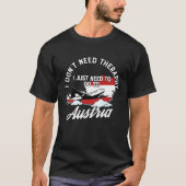Austrian Flag I Austria Flag I Vacation Austria Tシャツ (正面)