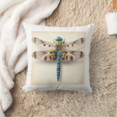 Austropetalia Dragonfly Dorsal View IREF805 - Wate クッション (ブランケット)