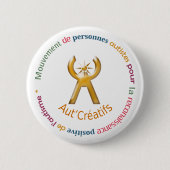 Aut'Créatifs 缶バッジ (正面)