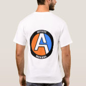 AUTEMS - メンズTシャツ (個人用) Tシャツ (裏面)