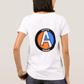AUTEMS - 女性用Tシャツ (個人用) Tシャツ (裏面)