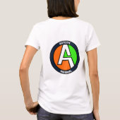 AUTEMS - 女性用Tシャツ(単品) Tシャツ (裏面)