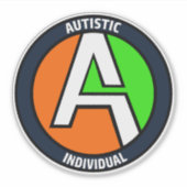 AUTEMS - Individual Vinyl Sticker シール (正面)