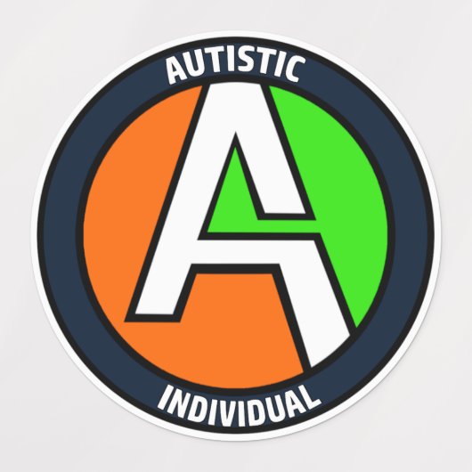 AUTEMS - Individual Vinyl Stickers (Small) ラベル (デザイン1)