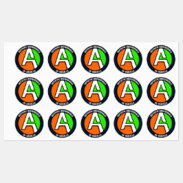 AUTEMS - Vehicle Vinyl Stickers (Small) ラベル