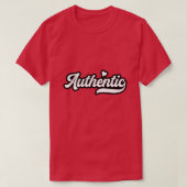 Authentic01 Tシャツ (デザイン正面)