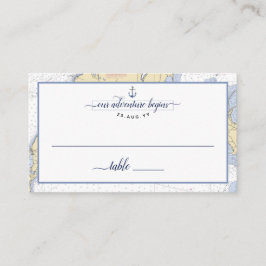 Authentic 航海の Chartいかり結婚/イベント プレイスカード