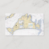 Authentic 航海の Chartいかり結婚/イベント プレイスカード (裏面)