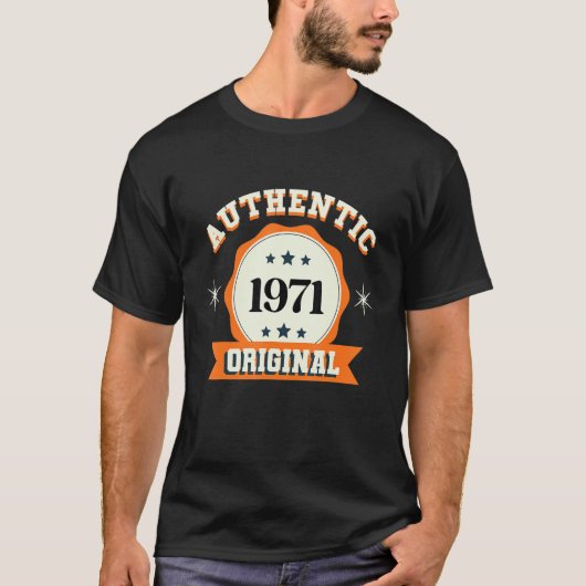 Authentic 1971元 tシャツ (正面)
