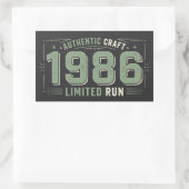 Authentic 1986: Limited Run Sage Dreamscape 長方形シール (バッグ)