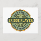 Authentic Bridge Player ポストカード (正面)
