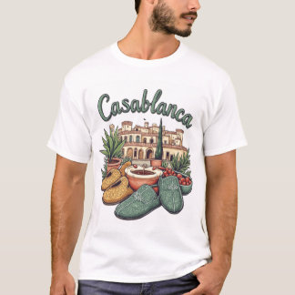 Authentic Casablanca Tシャツ – モロッコ文化