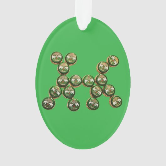 ​🐶 Authentic Chang Beer Cap Dog オーナメント (裏面)