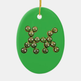 ​🐶 Authentic Chang Beer Cap Dog セラミックオーナメント