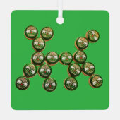 ​🐶 Authentic Chang Beer Cap Dog メタルオーナメント (裏面)