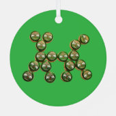 ​🐶 Authentic Chang Beer Cap Dog メタルオーナメント (裏面)