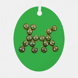 ​🐶 Authentic Chang Beer Cap Dog メタルオーナメント