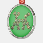 ​🐶 Authentic Chang Beer Cap Dog メタルオーナメント (左)