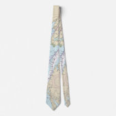 Authentic Chart 航海の Baltimore MD Chesapeake ネクタイ (正面)