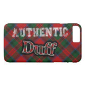 Authentic Clan Duff MacDuffスコットランドタータンチェックデザイン Case-Mate iPhoneケース (裏面(横))