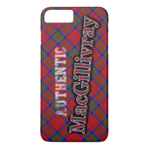 Authentic Clan MacGillivrayスコットランドタータンチェックデザイン iPhone 8 Plus/7 Plusケース