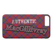 Authentic Clan MacGillivrayスコットランドタータンチェックデザイン Case-Mate iPhoneケース (裏面(横))