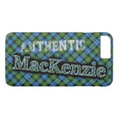 Authentic Clan MacKenzieスコットランドタータンチェックデザイン Case-Mate iPhoneケース (裏面(横))