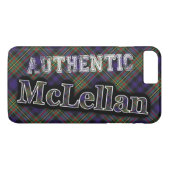 Authentic Clan McLellanスコットランドタータンチェックデザイン Case-Mate iPhoneケース (裏面(横))