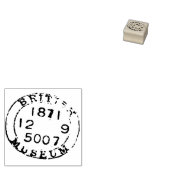 Authentic Dated Museum Document Seal Journaling Ru ラバースタンプ (押印)